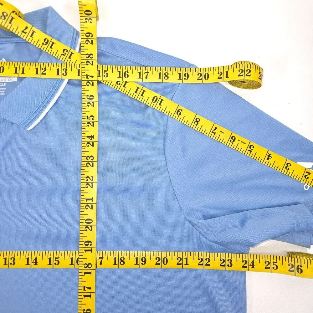 ADIDAS 3-Stripes Chest Golf Polo Men XL A324 Activewear Athleisure Normcore Gorp - Picture 3 of 15